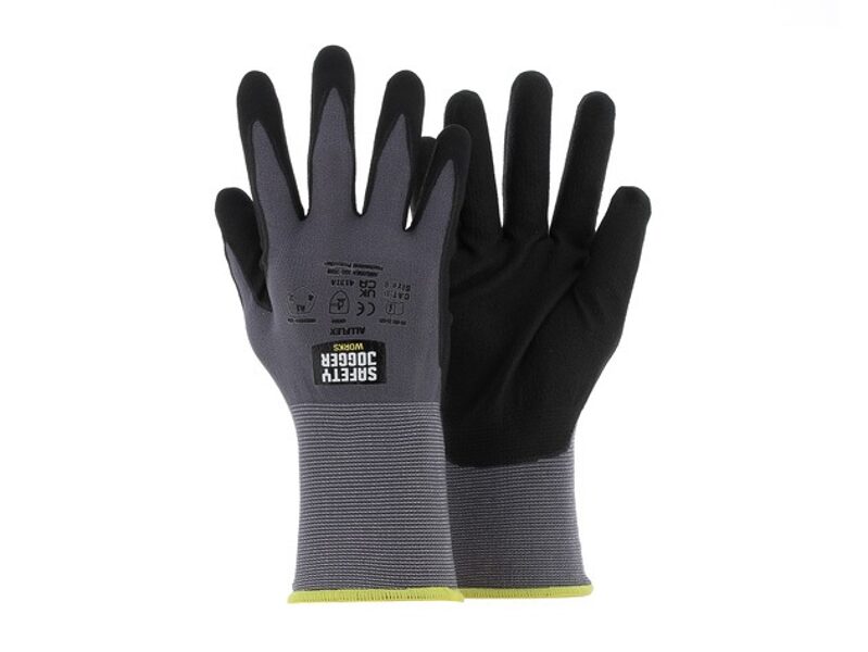 Safety Jogger ALLFLEX 4131A CIMDI AR NITRILA PĀRKLĀJUMU